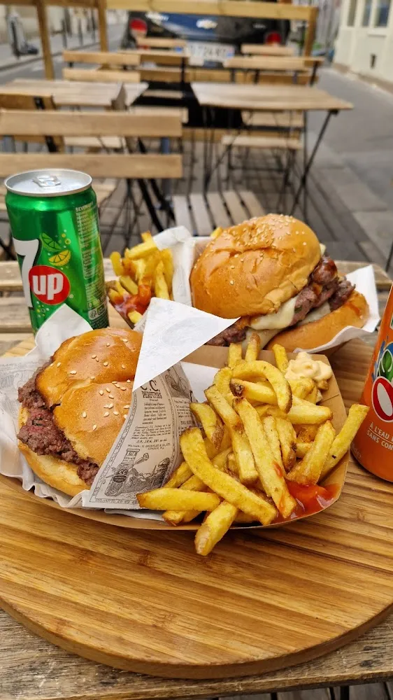 Hamburger Frites Maison
